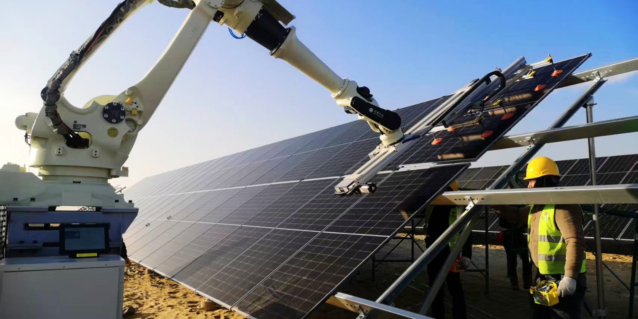 Utility-scale solar