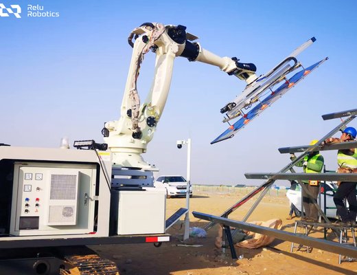 companies robots install solar panels
