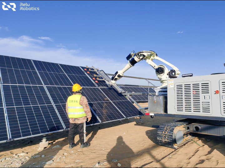 robotic solar panel installation​