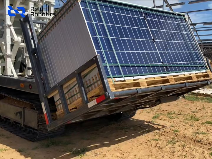utility-scale solar installation